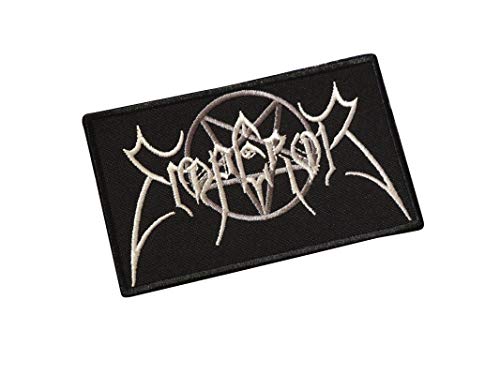 Emperor for fans of black metal death grind doom brutal punk rock gothic burzum satyricon3 Embroidered Iron on Applique Souvenir Accessory von SigitasTrading