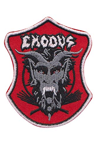 Exodus Thrash Metal Band Aufnäher Besticktes Patch zum Aufbügeln Applique von SigitasTrading