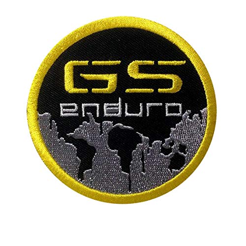 GS Enduro Racing Motocross Dirt Bike Adventure Aufnäher Besticktes Patch zum Aufbügeln Applique von SigitasTrading