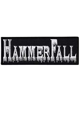 Hammerfall Aufnäher Besticktes Patch zum Aufbügeln Applique von SigitasTrading