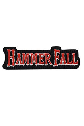 SigitasTrading Hammer Fall Aufn√§her Besticktes Patch zum Aufb√ľgeln Applique (1 St.) von Homry