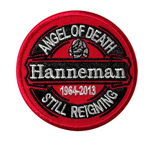 Jeff Hanneman Aufnäher Besticktes Patch zum Aufbügeln Applique von SigitasTrading