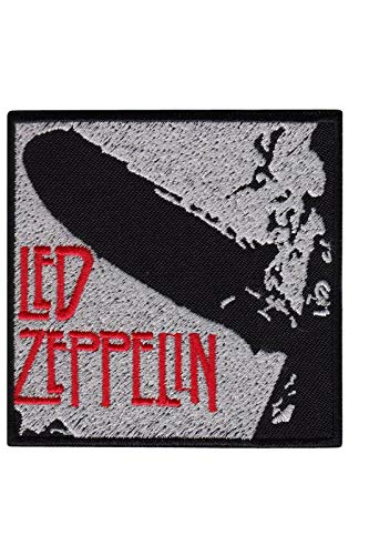 SigitasTrading Led Zeppelin First Album Rockband Aufn√§her Besticktes Patch zum Aufb√ľgeln Applique von SigitasTrading