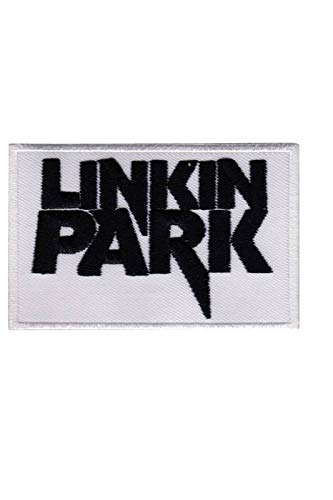 Linkin Park Black Silver Aufnäher Besticktes Patch zum Aufbügeln Applique von SigitasTrading