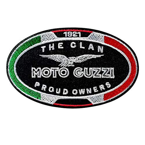 MOTO GUZZI Sports Motorcycle Big Bike Aufnäher Besticktes Patch zum Aufbügeln Applique MOTO GUZZI Sports Motorcycle Big Bike Aufnäher Besticktes Patch zum Aufbügeln Applique von SigitasTrading