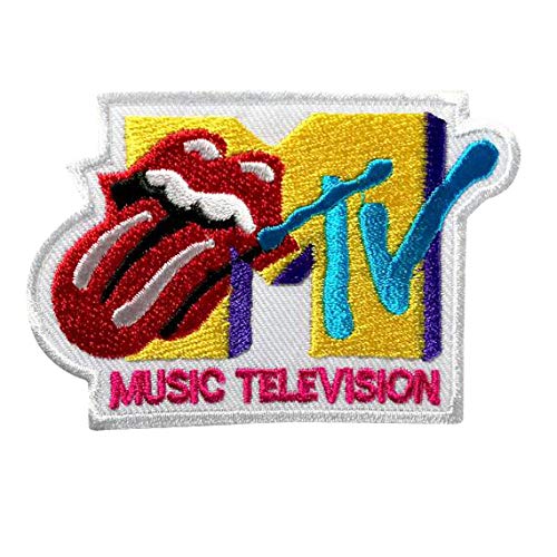 MTV Music Hiphop Pop Rock Aufnäher Besticktes Patch zum Aufbügeln Applique von SigitasTrading