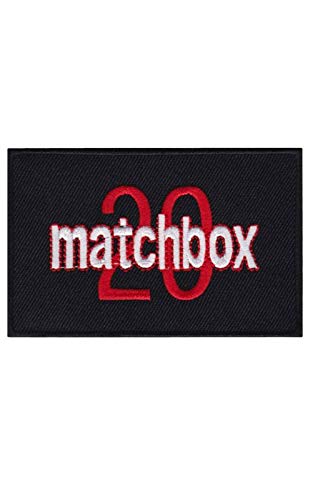 Matchbox Twenty 20 Rockband Aufnäher Besticktes Patch zum Aufbügeln Applique von SigitasTrading