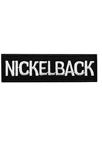 Nickelback Silver Aufnäher Besticktes Patch zum Aufbügeln Applique von SigitasTrading