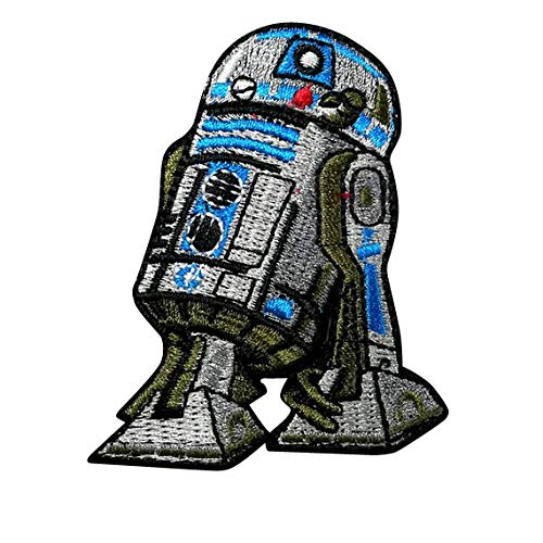 R2-D2 Blanket etc. Star Wars Robot Aufnäher Besticktes Patch zum Aufbügeln Applique von SigitasTrading