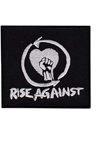 Rage Against The Machine Rise Yellow Aufnäher Besticktes Patch zum Aufbügeln Applique von SigitasTrading