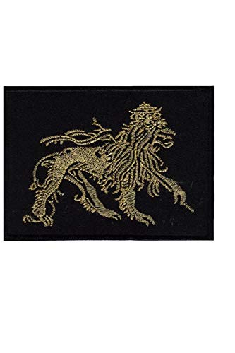 Reggae Lion Of Judah Rastafari Aufnäher Besticktes Patch zum Aufbügeln Applique von SigitasTrading