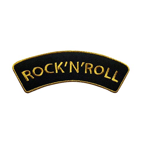 Rock n Roll Rock Music Aufnäher Besticktes Patch zum Aufbügeln Applique von SigitasTrading