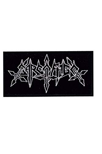 Sarcofago Silver Thrash Und Black Metal Aufnäher Besticktes Patch zum Aufbügeln Applique von SigitasTrading