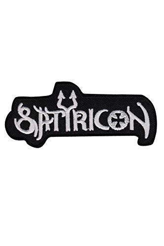 Satyricon Small Extreme Metal Band Aufnäher Besticktes Patch zum Aufbügeln Applique von SigitasTrading