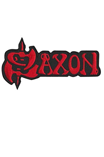 Saxon Heavy Metal Band_1 Aufnäher Besticktes Patch zum Aufbügeln Applique von SigitasTrading