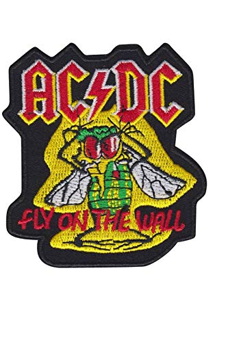 SigitasTrading Ac Dc ACDC Fly On The Wall Aufnäher Besticktes Patch zum Aufbügeln Applique von SigitasTrading