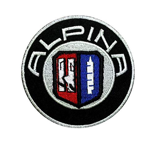 SigitasTrading Alpina Racing Suit Motorsport Aufnäher Besticktes Patch zum Aufbügeln Applique von SigitasTrading