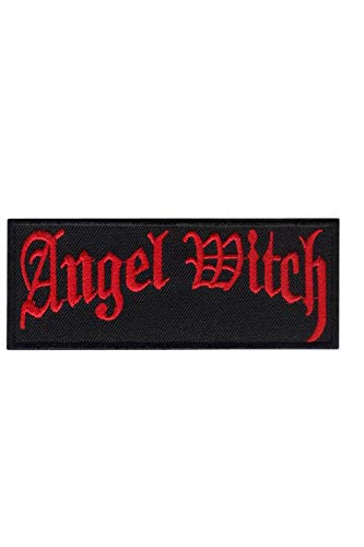 SigitasTrading Angel Witch Red New Wave of British He Aufnäher Besticktes Patch zum Aufbügeln Applique von SigitasTrading