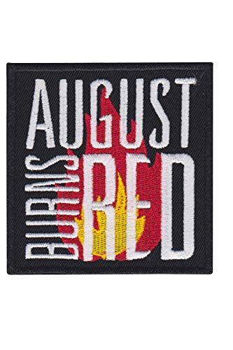 SigitasTrading August Burns Red Metalcore Aufnäher Besticktes Patch zum Aufbügeln Applique von SigitasTrading