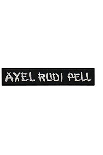 SigitasTrading Axel Rudi Pell Hard Rock Und Heavy Aufnäher Besticktes Patch zum Aufbügeln Applique von SigitasTrading