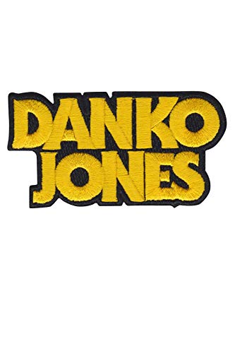 SigitasTrading Danko Jones Garage Blues Rock Aufnäher Besticktes Patch zum Aufbügeln Applique von SigitasTrading