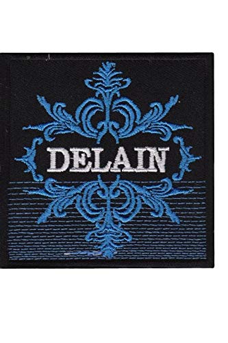 Delain Aufnäher Besticktes Patch zum Aufbügeln Applique von SigitasTrading