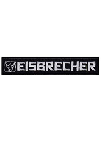 SigitasTrading Eisbrecher Small Rockband Aufnäher Besticktes Patch zum Aufbügeln Applique von SigitasTrading