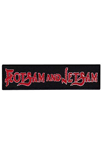 SigitasTrading Flotsam and Jetsam Speed Thrash Aufnäher Besticktes Patch zum Aufbügeln Applique von SigitasTrading