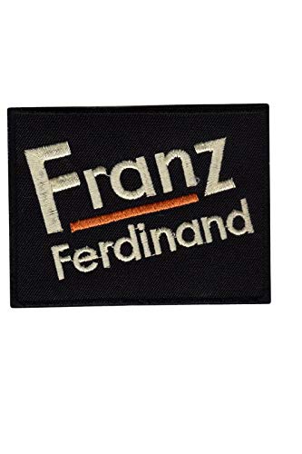 SigitasTrading Franz Ferdinand Indie Rockband Aufnäher Besticktes Patch zum Aufbügeln Applique von SigitasTrading