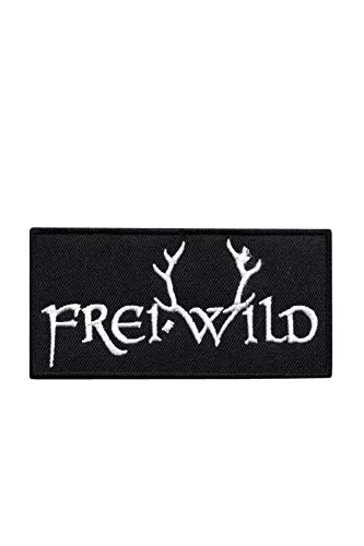 SigitasTrading Freiwild Frei Wild Aufnäher Besticktes Patch zum Aufbügeln Applique von SigitasTrading