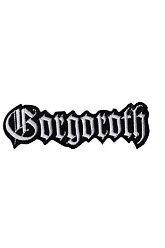 SigitasTrading Gorgoroth Black Metal Band_3 Aufnäher Besticktes Patch zum Aufbügeln Applique von SigitasTrading