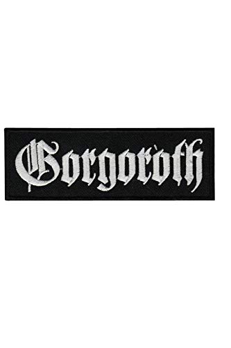 SigitasTrading Gorgoroth Black Metal Band Aufnäher Besticktes Patch zum Aufbügeln Applique von SigitasTrading