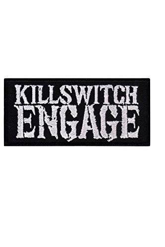 SigitasTrading Killswitch Engage Metalcore Band Aufnäher Besticktes Patch zum Aufbügeln Applique von SigitasTrading