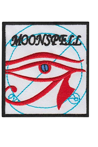 SigitasTrading Moonspell Metal Band Aufnäher Besticktes Patch zum Aufbügeln Applique von SigitasTrading