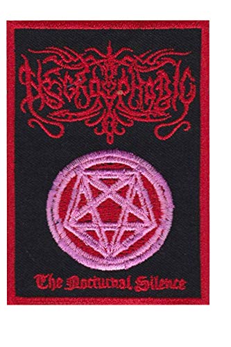 SigitasTrading Necrophobic The Nocturnal Silence Death Metal Band Aufnäher Besticktes Patch zum Aufbügeln Applique von SigitasTrading