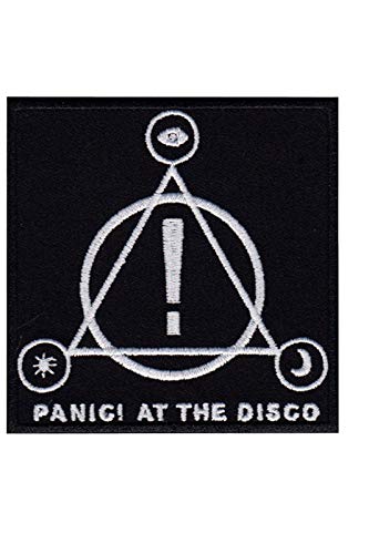 SigitasTrading Panic at The Disco Alternative Aufnäher Besticktes Patch zum Aufbügeln Applique von SigitasTrading