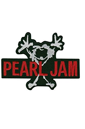 SigitasTrading Pearl Jam Aufnäher Besticktes Patch zum Aufbügeln Applique von SigitasTrading