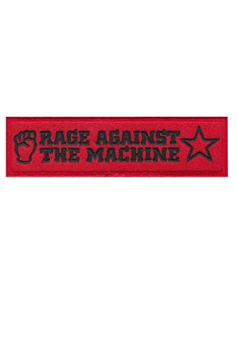 SigitasTrading Rage Against The Machine Machine_2 Aufnäher Besticktes Patch zum Aufbügeln Applique von SigitasTrading