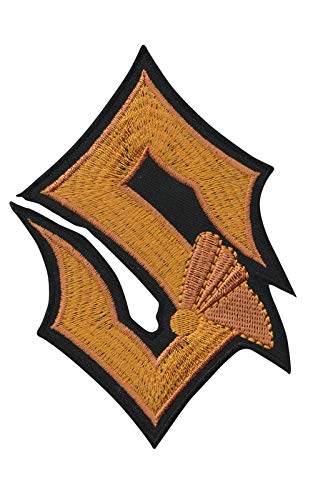 SigitasTrading Sabaton S Power Metal Band Aufnäher Besticktes Patch zum Aufbügeln Applique von SigitasTrading