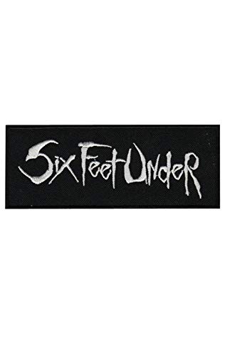 SigitasTrading Six Feet Under Death Metal Band Aufnäher Besticktes Patch zum Aufbügeln Applique von SigitasTrading