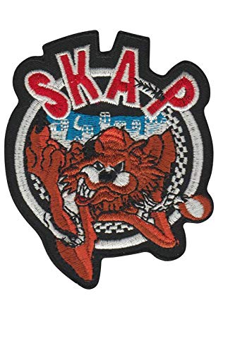 SigitasTrading Ska P Skapunk Band Aufnäher Besticktes Patch zum Aufbügeln Applique von SigitasTrading