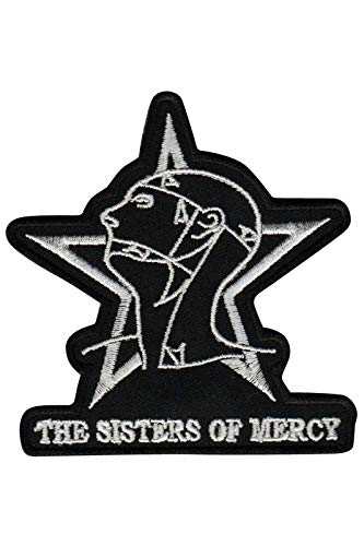 SigitasTrading The Sisters of Mercy Rockband_2 Aufnäher Besticktes Patch zum Aufbügeln Applique von SigitasTrading