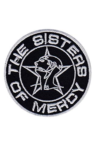 SigitasTrading The Sisters of Mercy Rockband Aufnäher Besticktes Patch zum Aufbügeln Applique von SigitasTrading