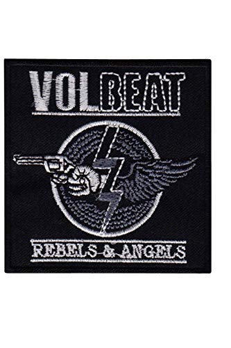 SigitasTrading Volbeat Vol Beat Rebel Angels Aufnäher Besticktes Patch zum Aufbügeln Applique SigitasTrading Volbeat Vol Beat Rebel Angels Aufnäher Besticktes Patch zum Aufbügeln Applique von SigitasTrading
