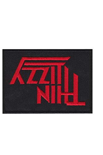 Thin Lizzy Red_1 Aufnäher Besticktes Patch zum Aufbügeln Applique von SigitasTrading