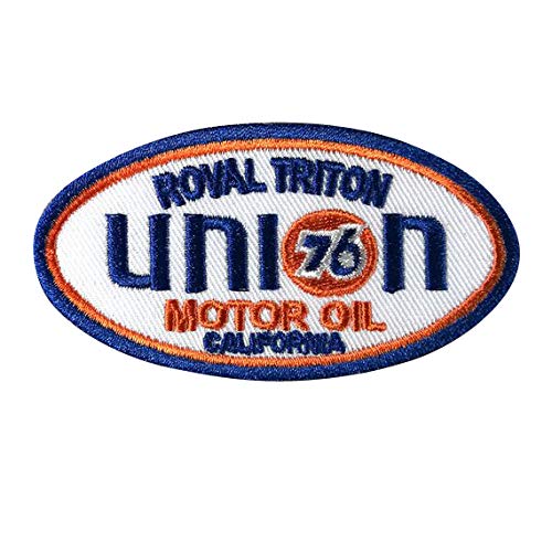 UNION 76 Royal Triton Sports Racing High Performance Aufnäher Besticktes Patch zum Aufbügeln Applique von SigitasTrading