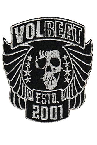 Volbeat Vol Beat Esto 2001 Aufnäher Besticktes Patch zum Aufbügeln Applique von SigitasTrading