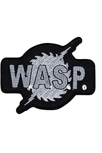 Wasp Metal Band Aufnäher Besticktes Patch zum Aufbügeln Applique von SigitasTrading