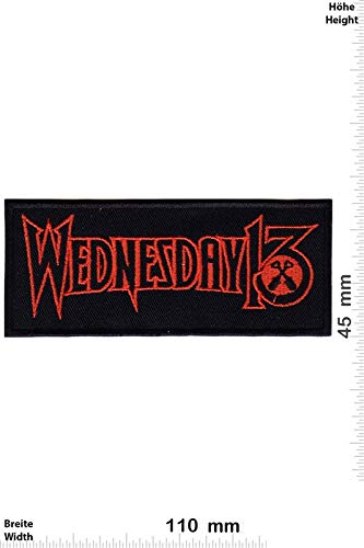 Wednesday 13 Glam Metal Und Horrorpunk Aufnäher Besticktes Patch zum Aufbügeln Applique von Homry