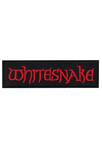 Whitesnake Whitesnake_1 Aufnäher Besticktes Patch zum Aufbügeln Applique von SigitasTrading